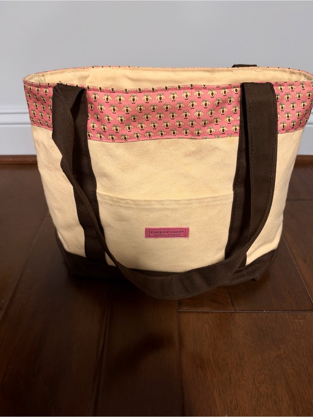 Vineyard Vines Owl Tote Bag